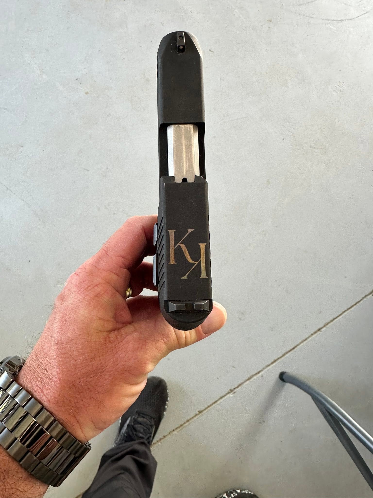Precision firearm engraving