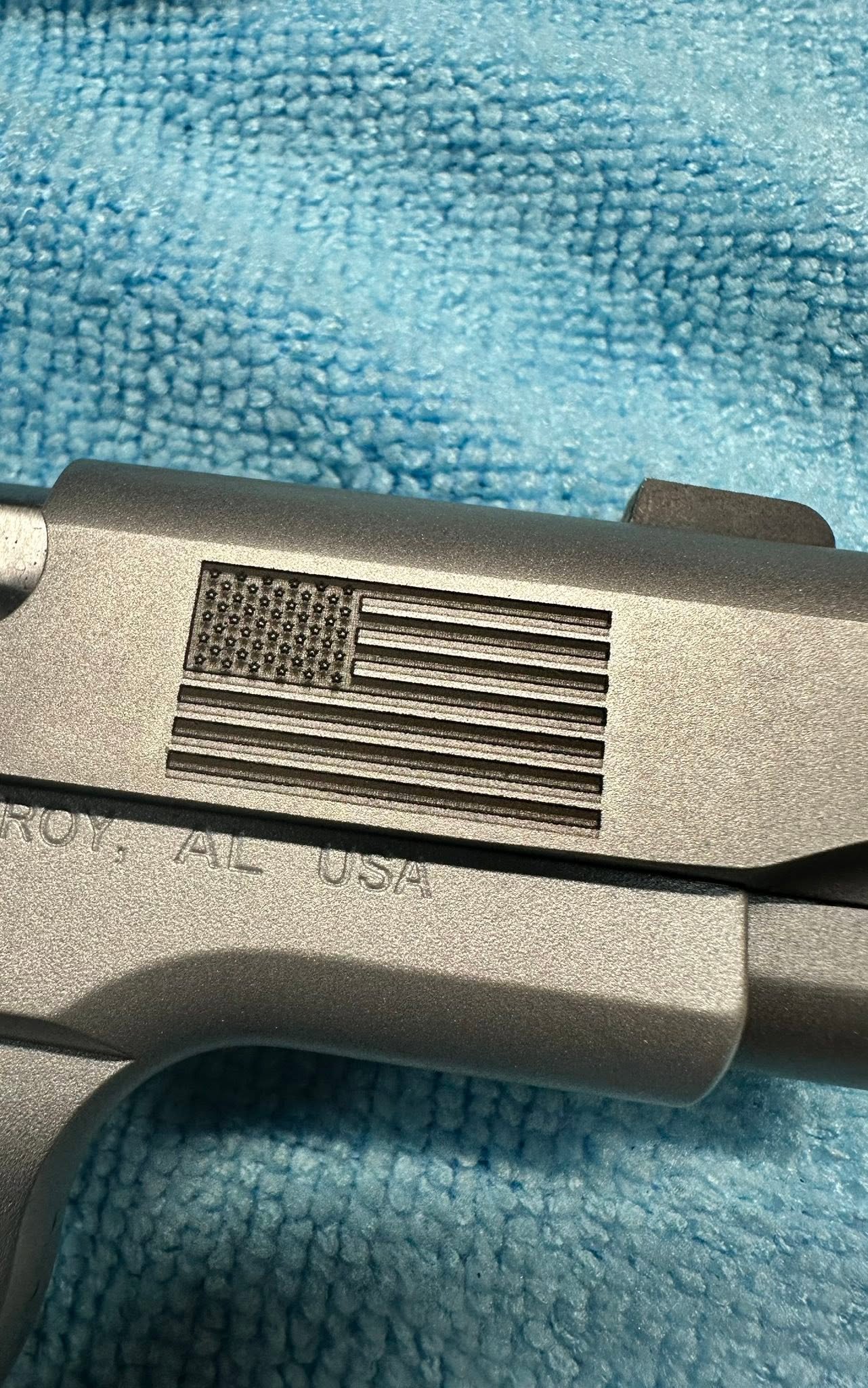 Personalized firearm engraving